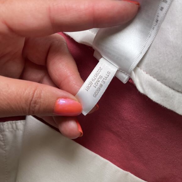 J Crew Dark Pink Slash Pockets Flat Front Chino Shorts Mens Size 38 Inseam 9" - Picture 7 of 12